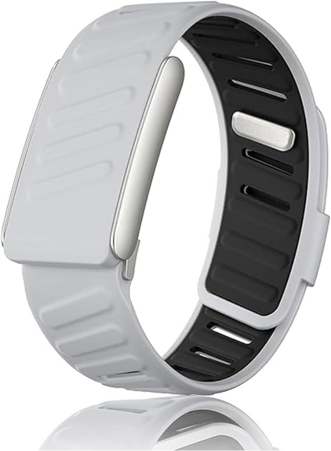 Compare Silicone Wristband Compatible with Whoop 5.0 Band, Comfort Durable Soft Adjustable Silicone Sports Loop Strap for Men & Women, with U Shapped Connector at KSA Price