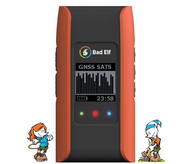 Compare Bad Elf Flex Mini Standard GNSS Receiver GPSGLONASSGalileoBEIDOU Small Orange at KSA Price