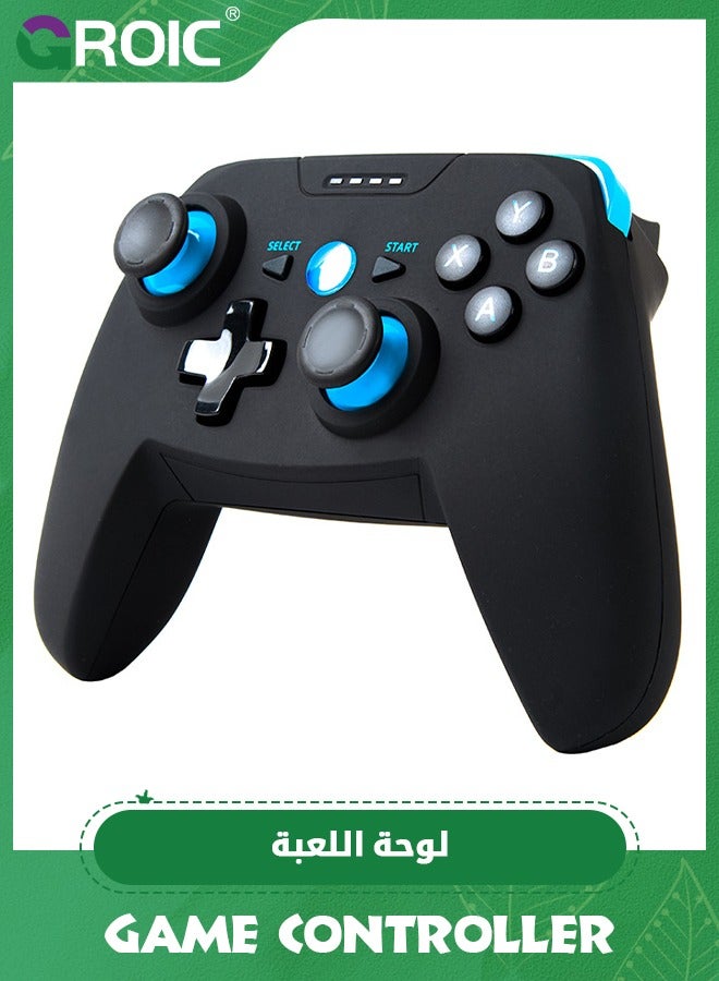 Compare Wireless Programmable Game Controller Professional Gamepad for Phone Tablet PC PS VR TV Switch Drone etc., Gamepad Joystick Compatible with iPhone iOS Android Windows Professional Gamepad at KSA Price