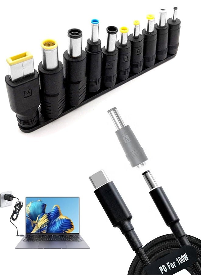 USB C to DC Adapters 10 Pcs Power…
