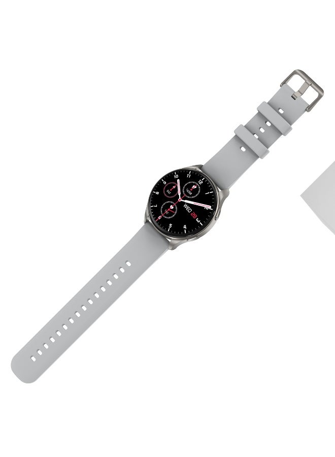 Compare Blackview X20 1.43inch AMOLED Display 380mAh Battery Fitness Smart Watch Obsidian Silver at KSA Price
