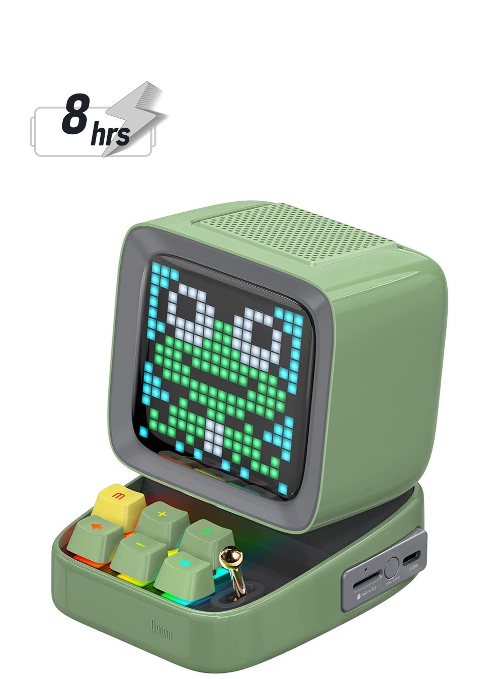 Compare Divoom Ditoo Pro Bluetooth Mini Speaker  Green at KSA Price