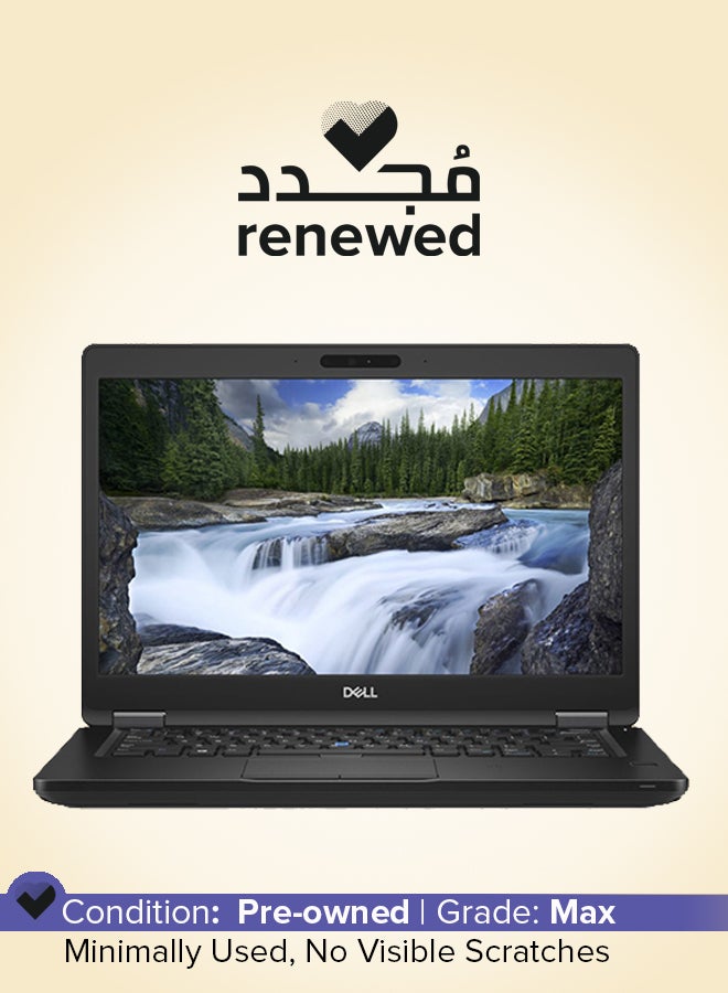 Compare Renewed  Latitude 5490 2017 Laptop With 14Inch Touchscreen, Intel Core i5 Processor8th Gen8GB RAM256GB SSDIntel UHD Graphics 620 EnglishArabic Black at KSA Price