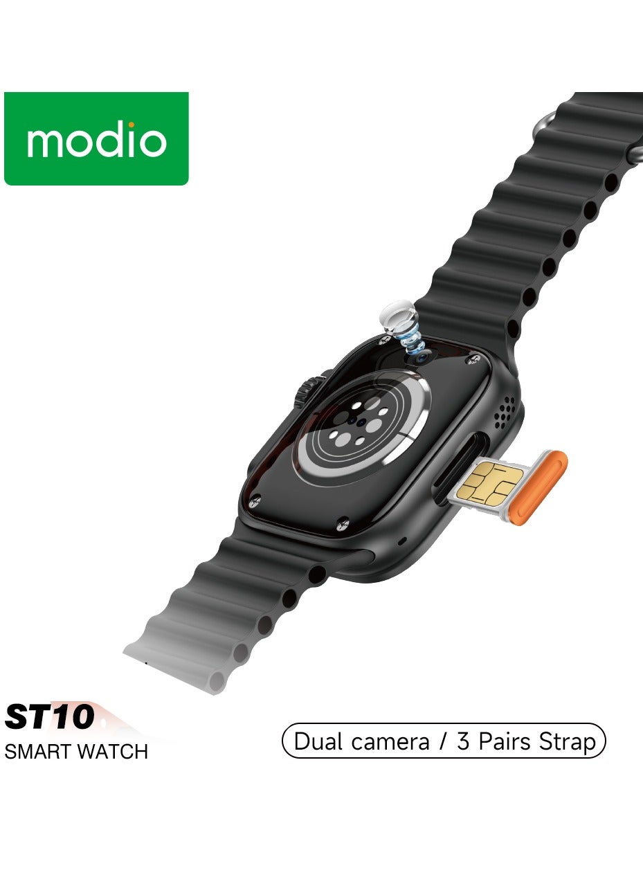 Modio ST10 Smartwatch with 2.2 Inch Display Dual…