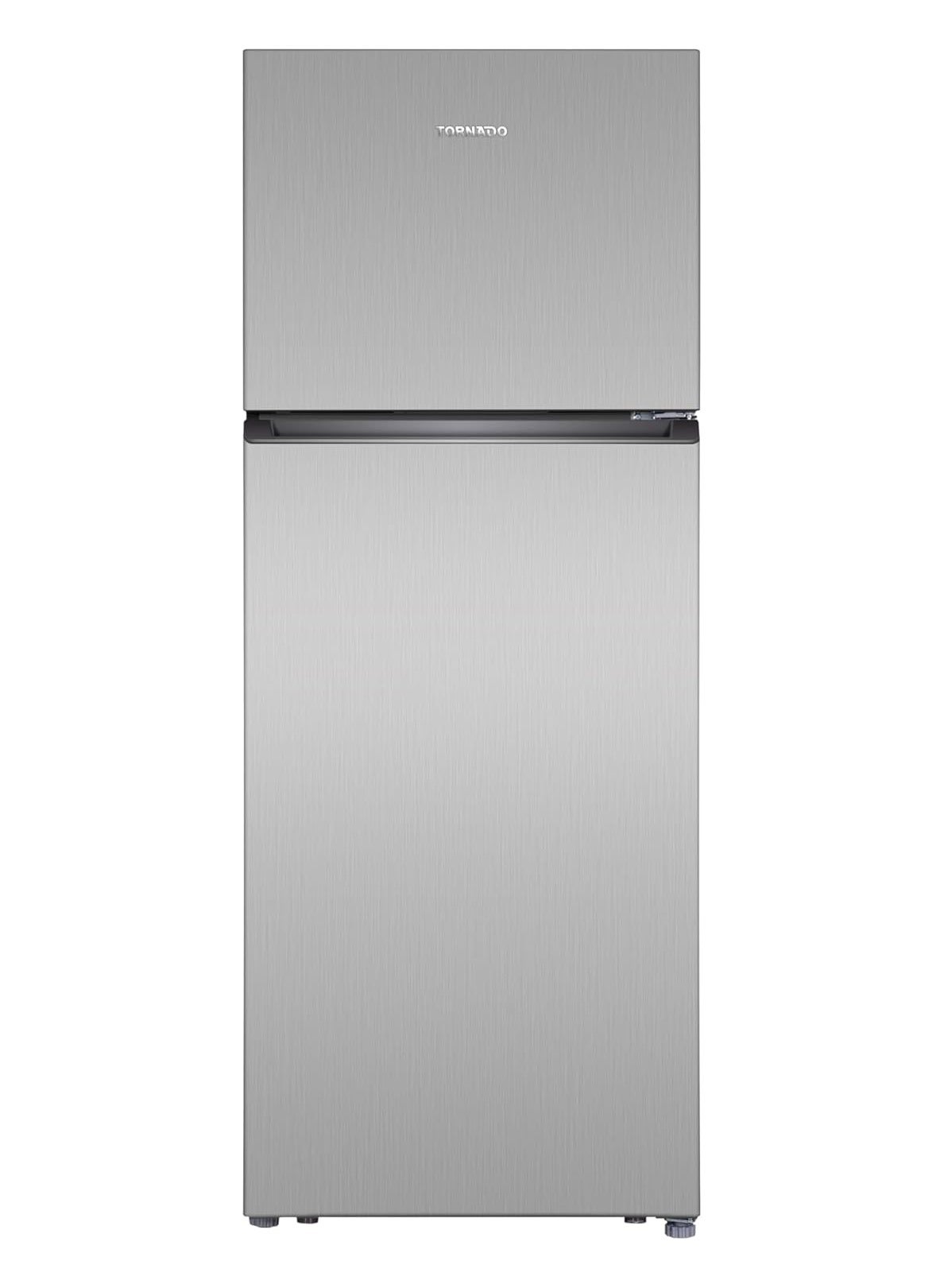 Compare TORNADO 465 Liters Net Capacity Top Mount Refrigerator Silver, Double Door, Multi Air Flow, Tempered Glass shelves RFTCN465PT0GINE at KSA Price