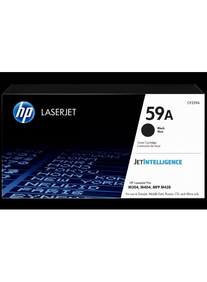 Compare HP 59A Black Original LaserJet Toner Cartridge black at KSA Price