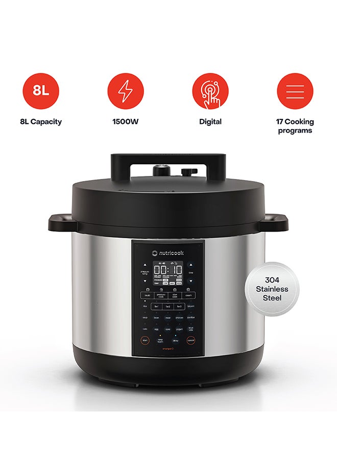 Smart Pot 3 1500W, 12 in 1 Electric…