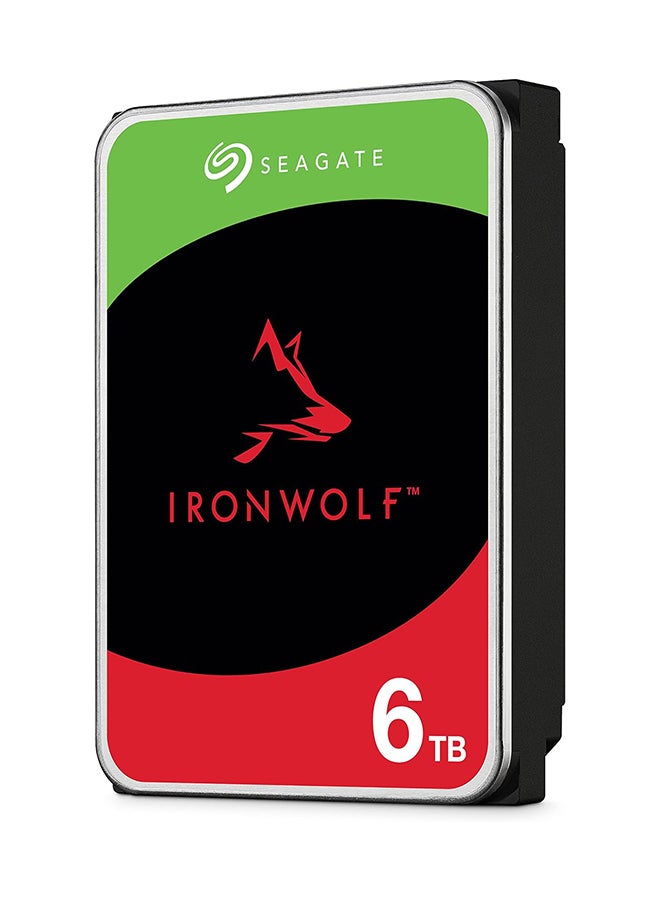 Compare IronWolf 6TB NAS Internal Hard Drive, 3.5 SATA 6Gbs, 5400RPM, 256MB Cache, Up to 180MBs Transfer Rate, CMR Technology, 24×7 Reliability, AgileArray with RV Sensors, IronWolf Health Management | ST6000VN006 6 TB at KSA Price