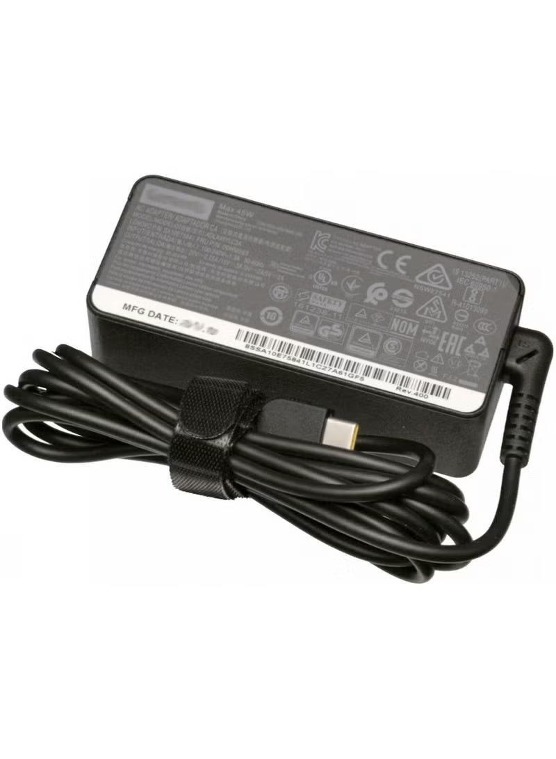 Compare 45W 20V 2.25A TypeC USBC Lenovo ThinkPad X1 TabletDellHPGoogle ChromebookAsus zenbook3 Replacement Charger at KSA Price