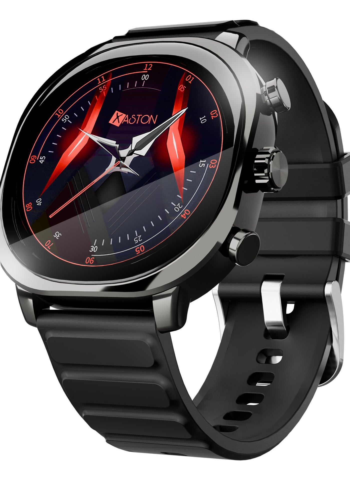 Compare XASTON Classico NS103 Bluetooth Calling Smart Watch with 1.43” AMOLED Display, IP68 Waterproof Fitness Watch, Heart Rate SpO2 Sleep Monitor, AI Voice Assistant, SOS, Extra Strap at KSA Price