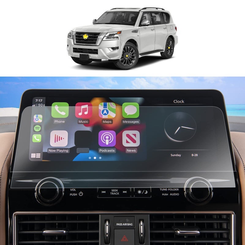 Compare Screen Protector for 20212024 Nissan Armada SSVSLMidnight EditionPlatinum Navigation 2023 2024 Armada Accessories HD Clear AntiScratch at KSA Price