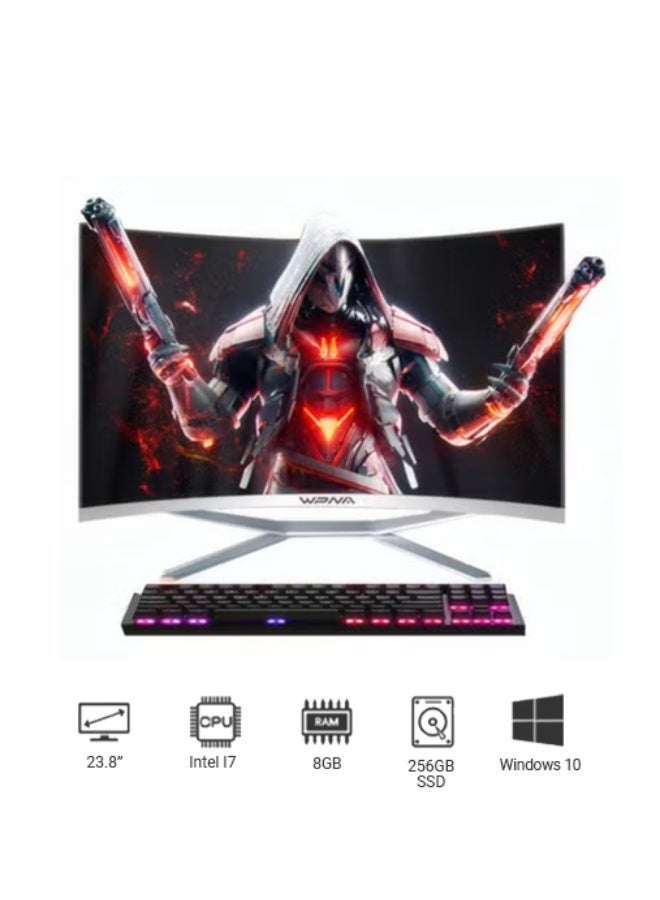 All-In-One 24-inch Desktop, Core i7-4790 Processor/8GB…