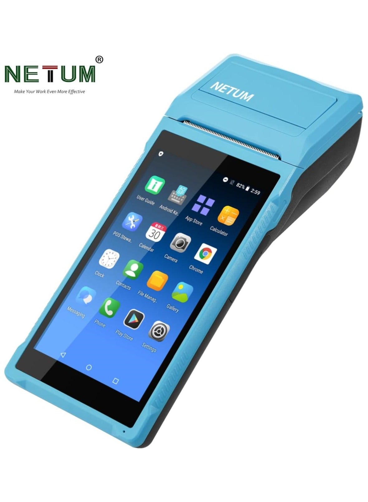 Handheld PDA Android POS Terminal Receipt Printer…