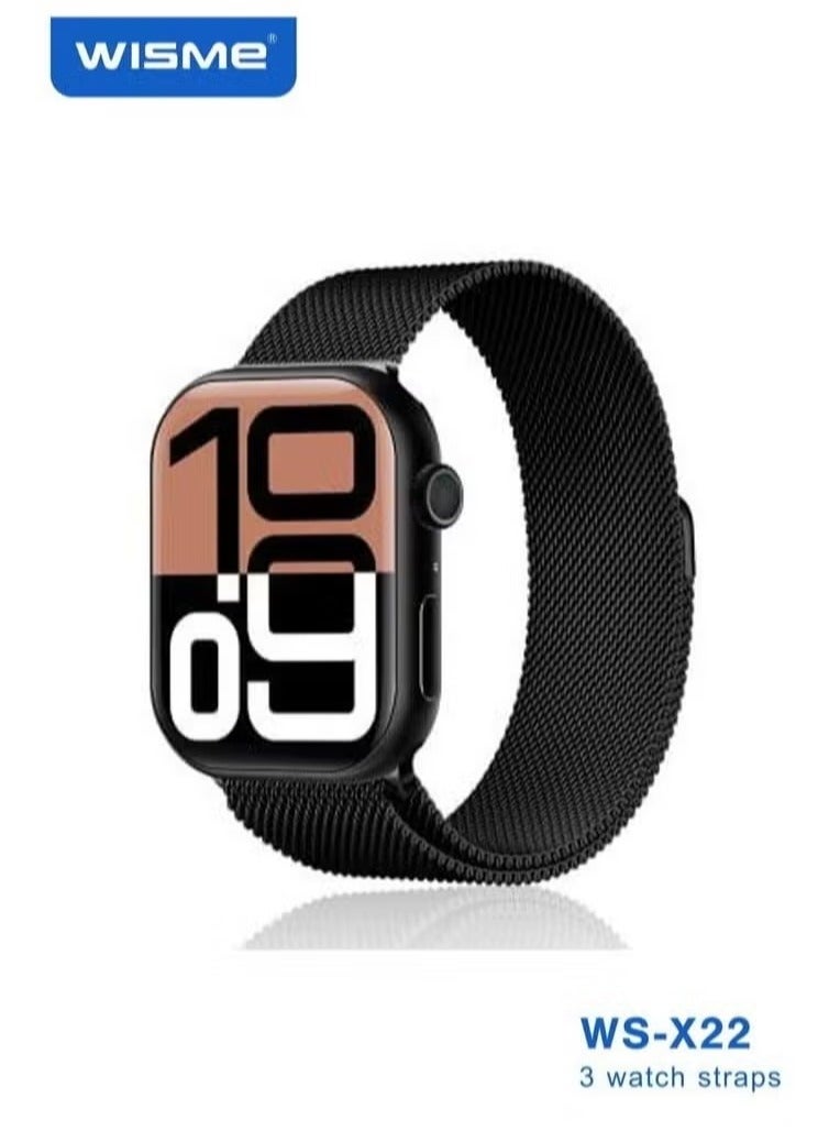WS-X22 Waterproof Smartwatch | Full-Screen HD Display,…