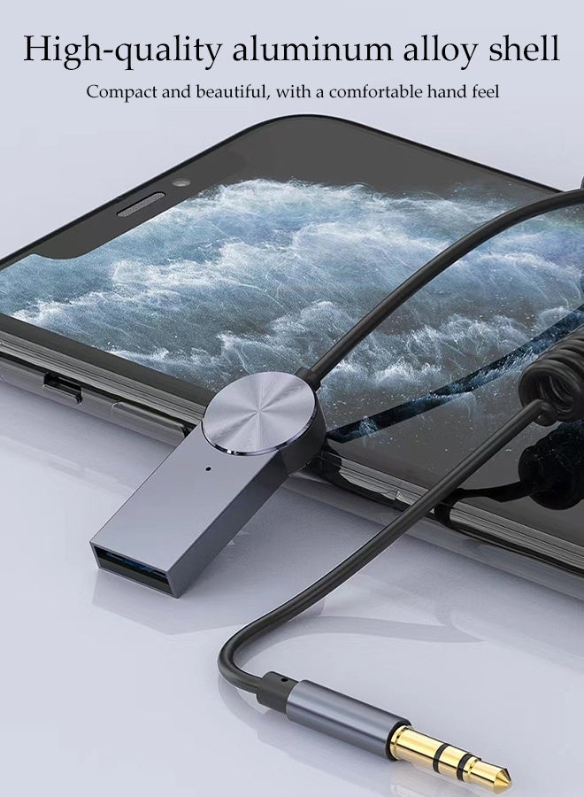 Car Bluetooth Receiver?Portable Bluetooth 5.3…