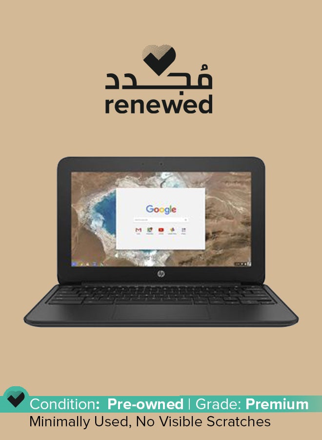 Compare Renewed  Chromebook 11 G5 EE Laptop With 11.6Inch Display,Intel Celeron Processor4GB RAM32GB eMMCIntel HD Graphics English Black English Black at KSA Price