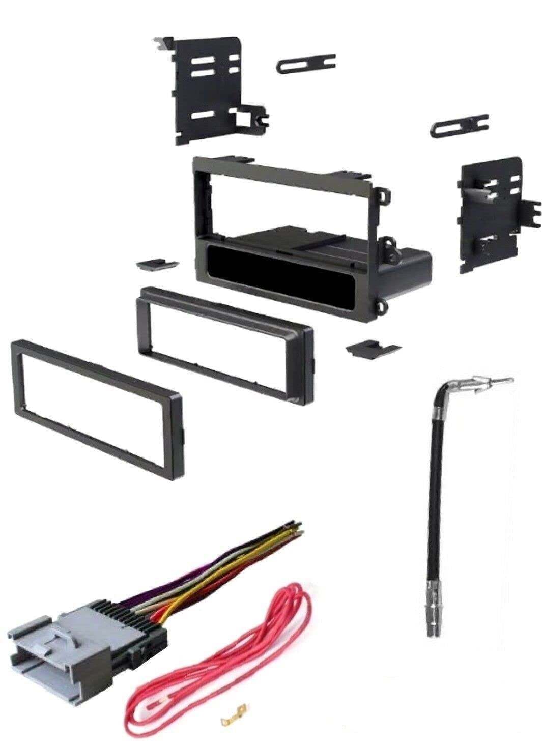 ASC Audio Single Din Car Stereo Radio Install…
