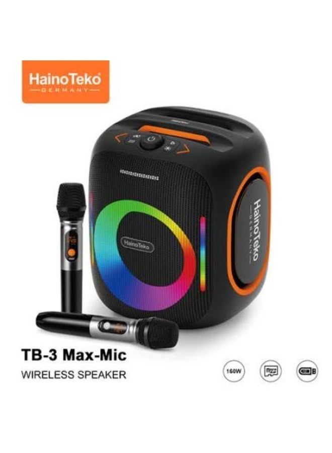 Haino Teko TB-3 Mini Portable Wireless Bluetooth Speaker…