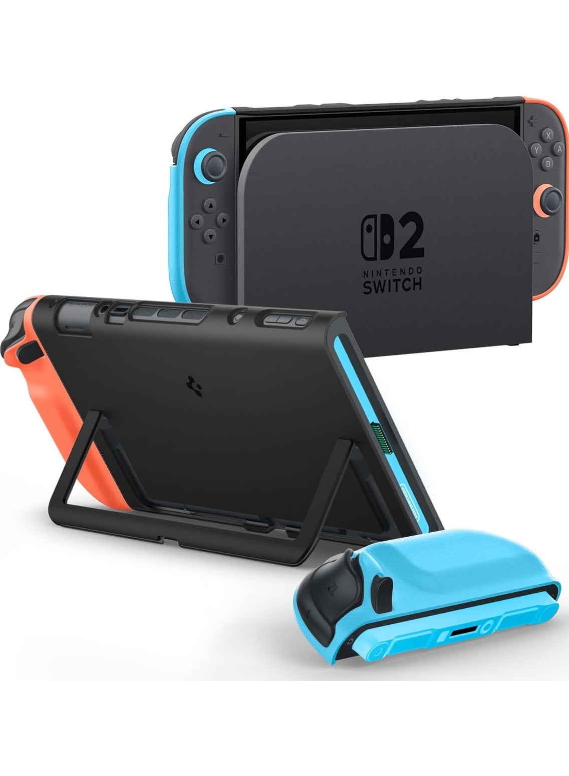Compare Nano Pop Nintendo Switch 2 Case Dockable Slim Fit with Detachable JoyCon and Kickstand Switch2 Cover  Special Edition at KSA Price