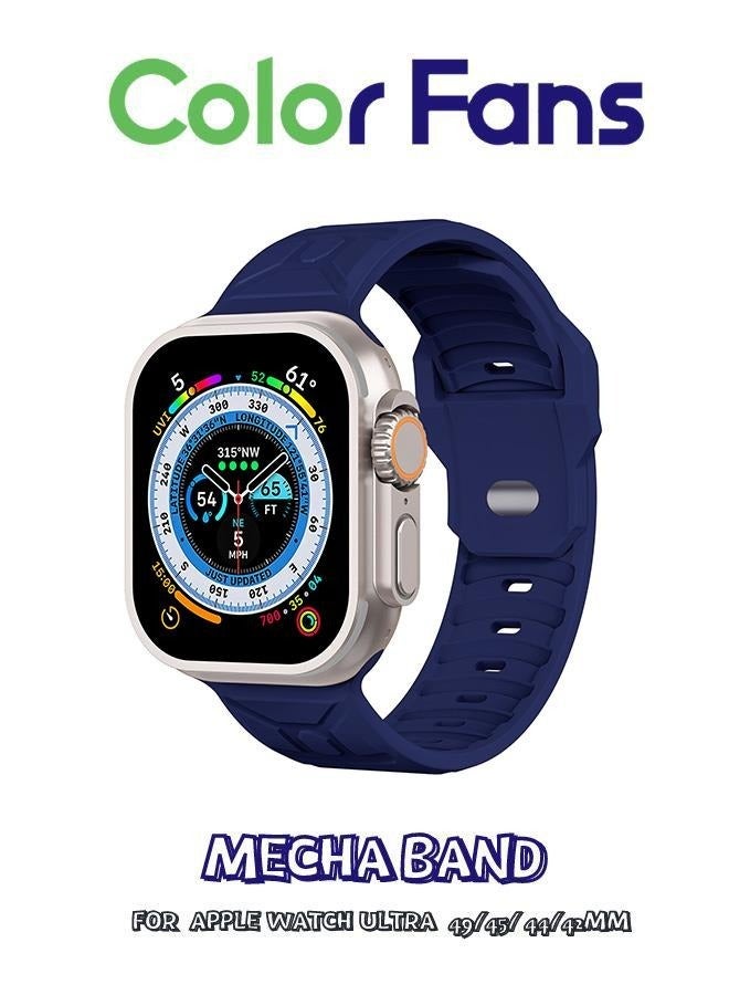 Soft Silicone Sport Band for Apple Watch Ultra…