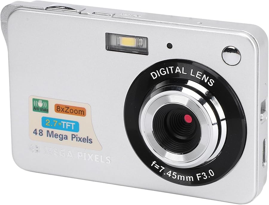 48MP Digital Camera For Kids Beginners With 8X…