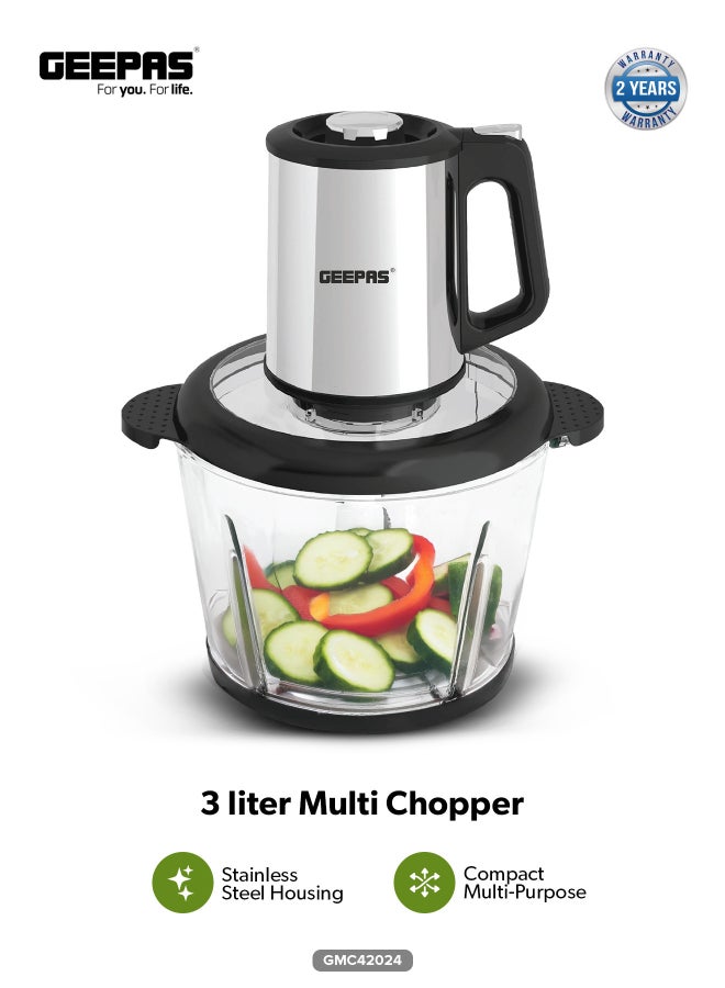 Compact Multi Chopper With Two Speed Levels And…