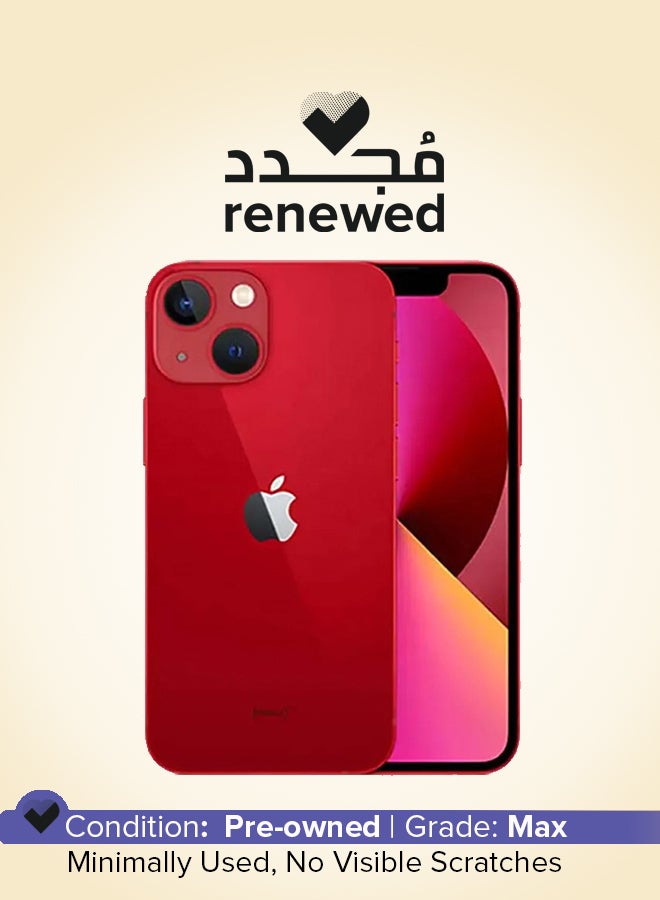 Compare Renewed  iPhone 13 256GB Red 5G With Facetime  International Version at KSA Price