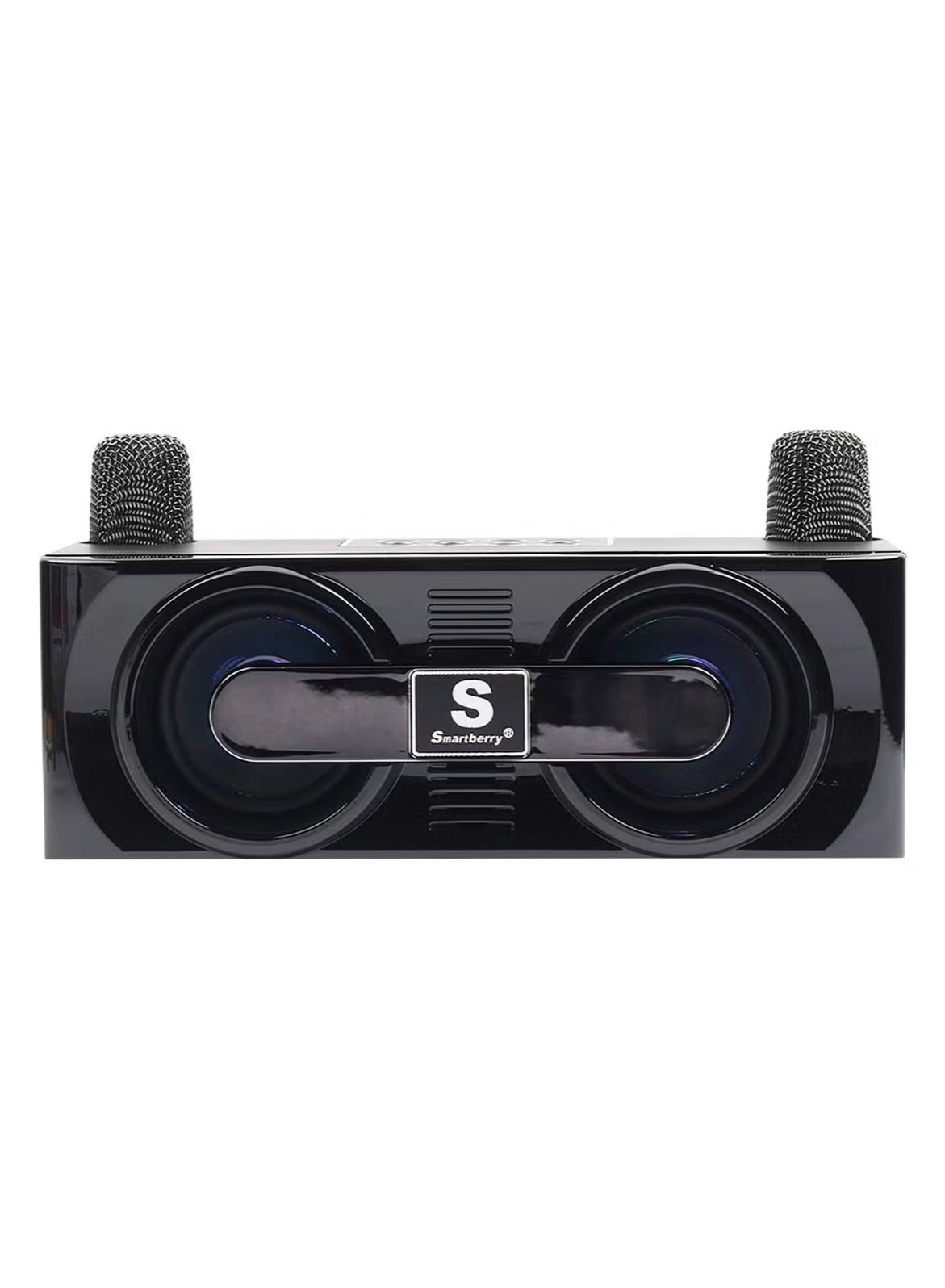 Compare Portable Wireless Karaoke Speaker M24 – Compact Bluetooth Speaker with Builtin Microphone, LED Lights, Excellent Sound Quality, Perfect for Karaoke, Parties, and Outdoor Fun at KSA Price