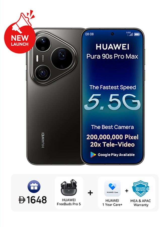 Pura 90s Pro Max 5.5G AI Dual SIM Graphite…