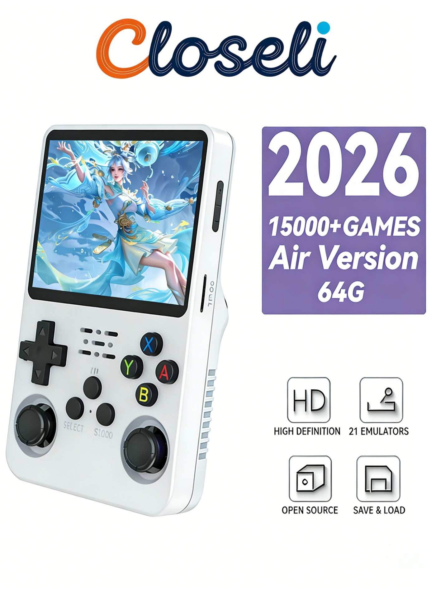 Portable Game Console,Handheld Game Console, Portable…