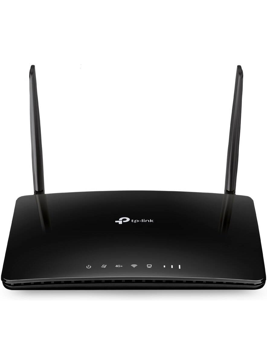 Compare Archer MR500 4G+ Cat6 AC1200 Wireless Dual Band Gigabit Router, 4x LAN Ports, 1x Nano SIM Card Slot, 300 Mbps at 2.4 GHz & 867 Mbps at 5 GHz, 2 Detachable Antennas  Archer MR500 Black at KSA Price