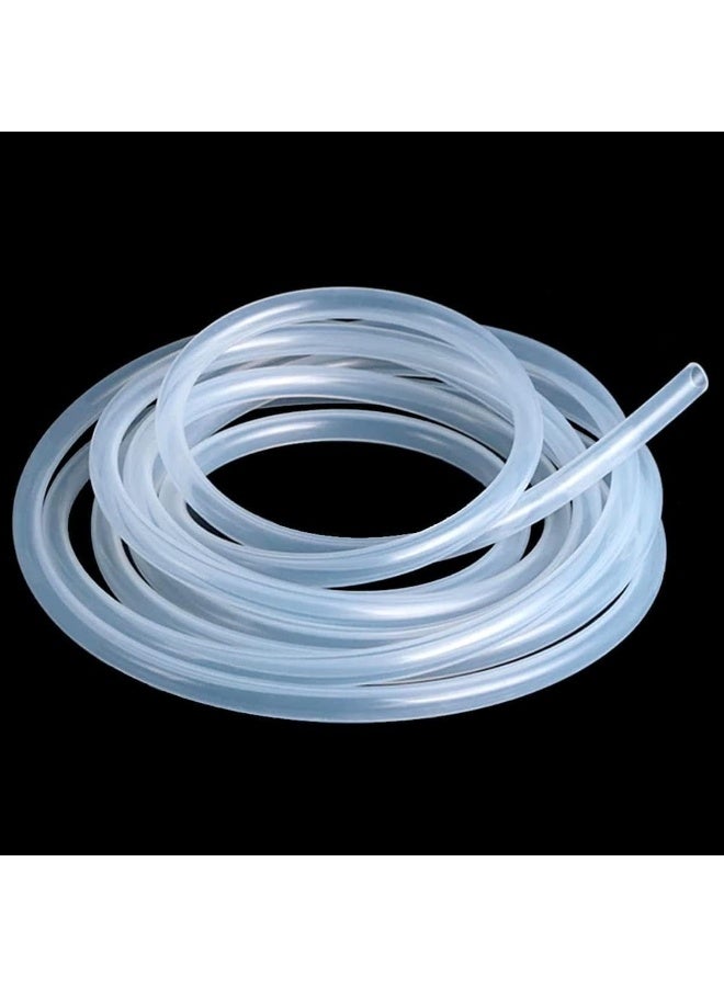 Compare Silicone Tubing, 12mm ID x 16mm OD, 3 Metres, Food Grade Flexible Silicone Rubber Water Air Hose, Translucent at KSA Price