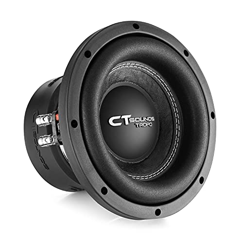 Compare CT Sounds TROPO8D4 8 Inch Car Subwoofer Dual 4 Ohm, 800 Watts Max at KSA Price