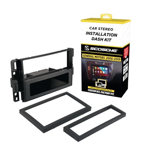 Scosche GM1598B Double DIN or Single DIN…