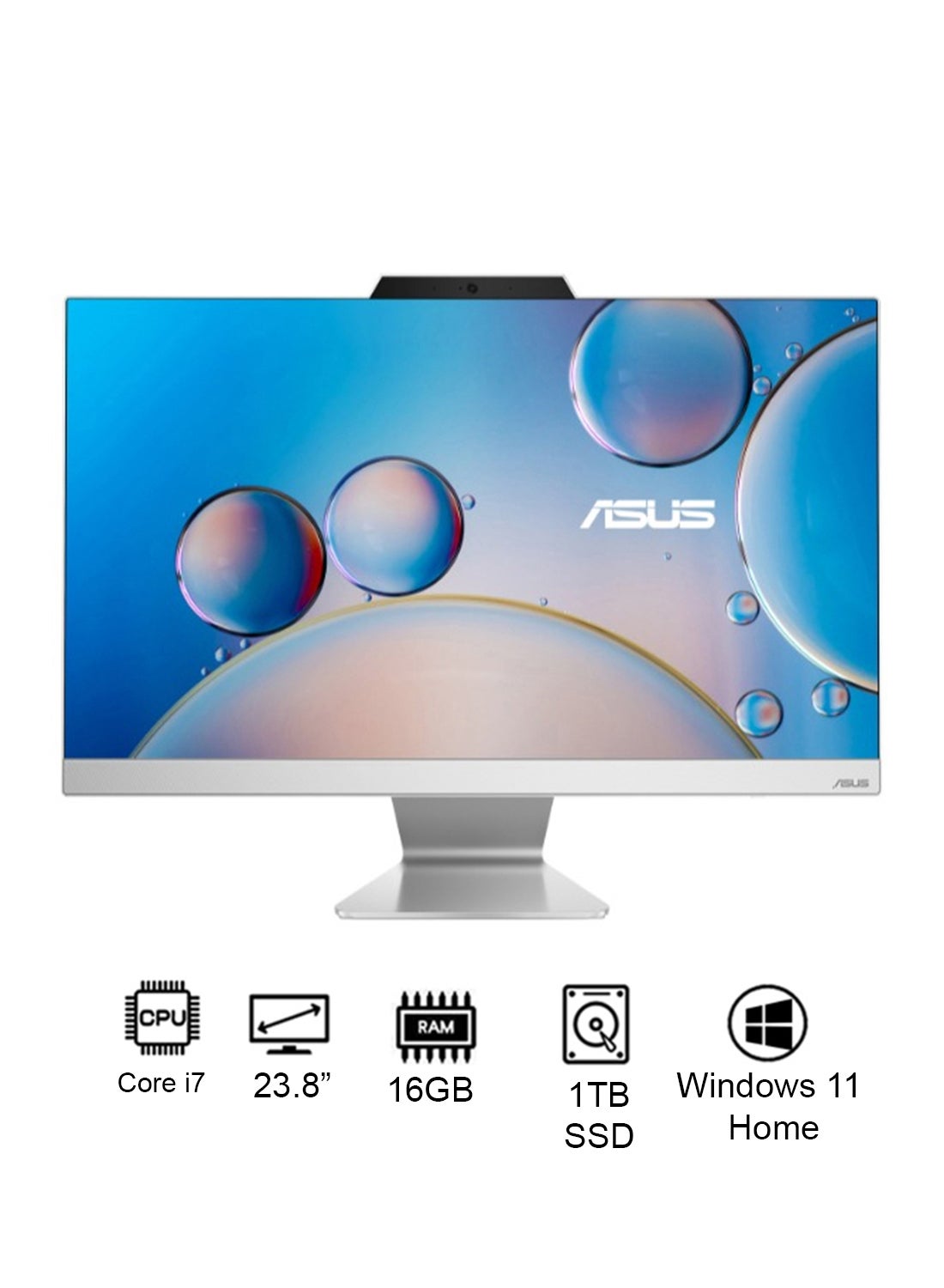 A3402WVAT-I7161TBW1W AIO Desktop With 23.8-Inch…