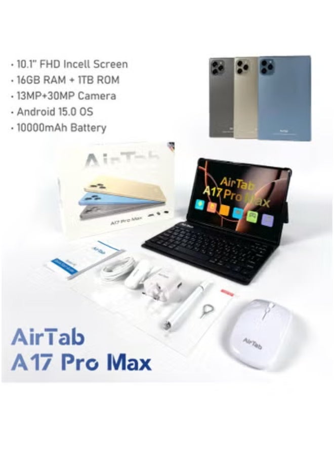 10.1-Inch A17 PRO MAX Android 13 Tablet…