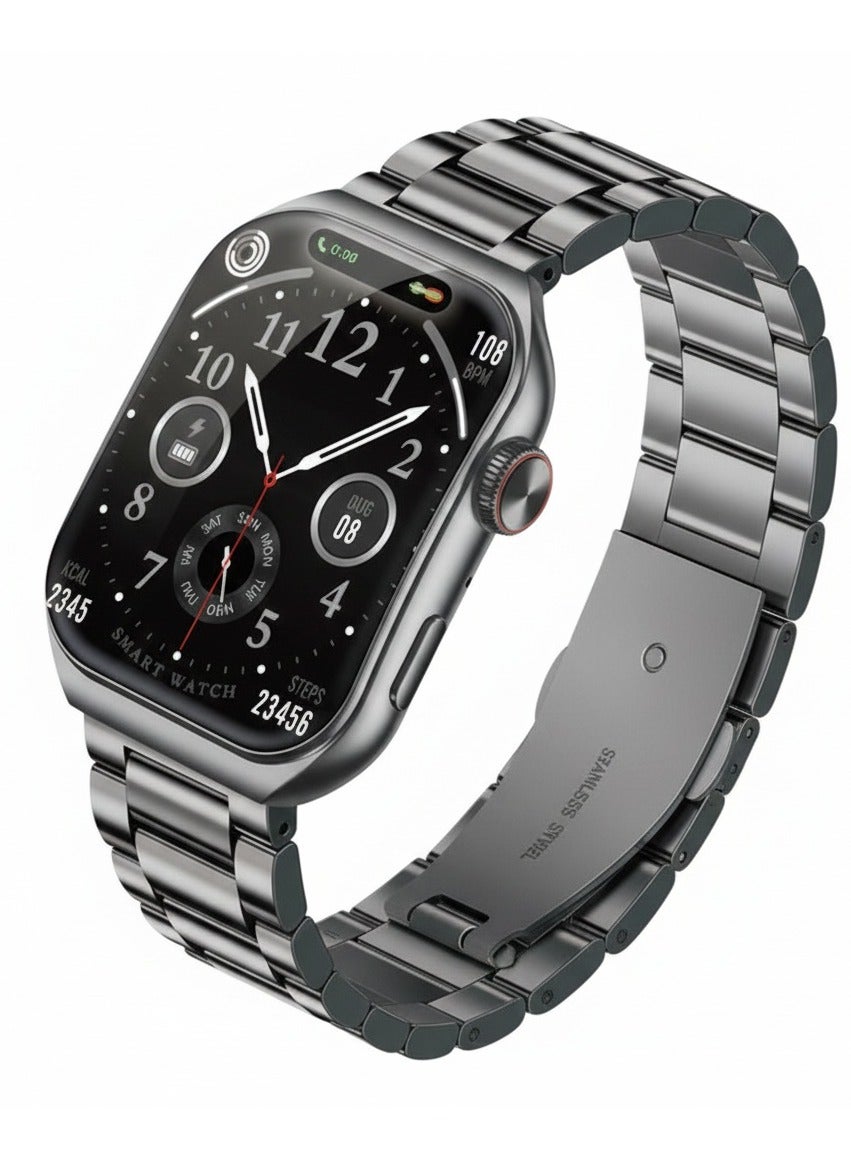 JSYES MS12 Curved Smartwatch with 3D AMOLED Display,…
