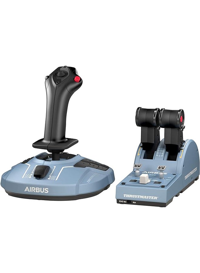 Compare TCA Officer Pack Airbus Edition  Comprehensive Flight Control System with Sidestick and Throttle Quadrant for PC at KSA Price