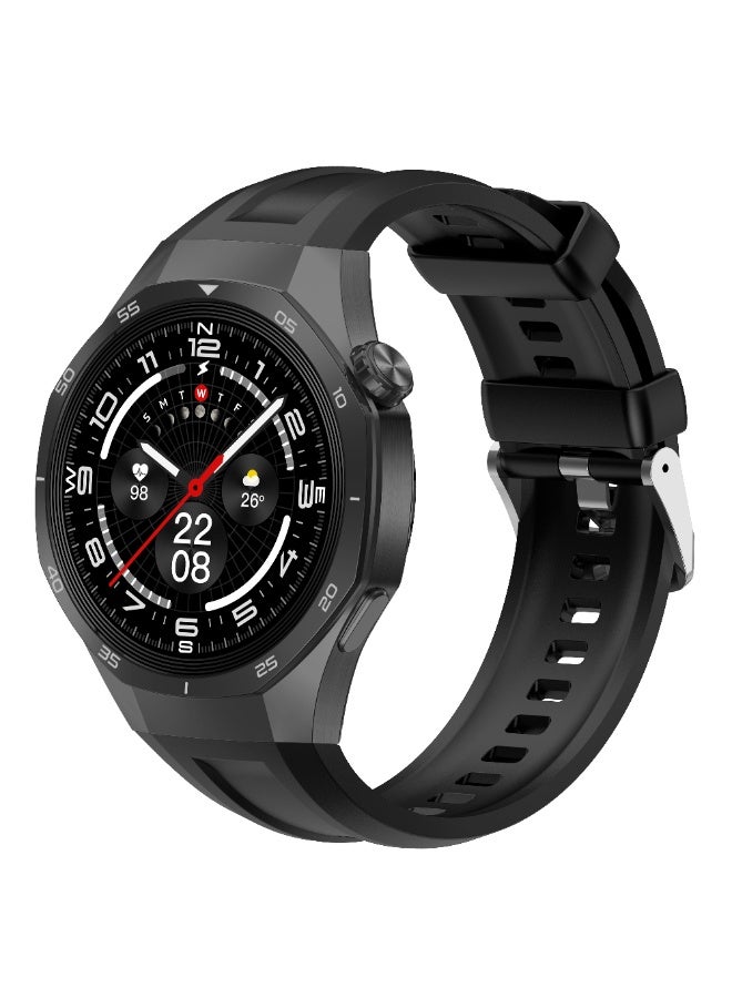Compare GTab GTR5 Smart Watch 1.43” AMOLED Display, Bluetooth Calling, Waterproof Fitness watch, 7Day Battery ,247 Health Monitor Heart Rate, SpO₂, Blood Pressure, Sleep, 23 Sports Modes, AI Voice Assistant, Smart Notifications, Smartwatch For Men Android & iOS at KSA Price