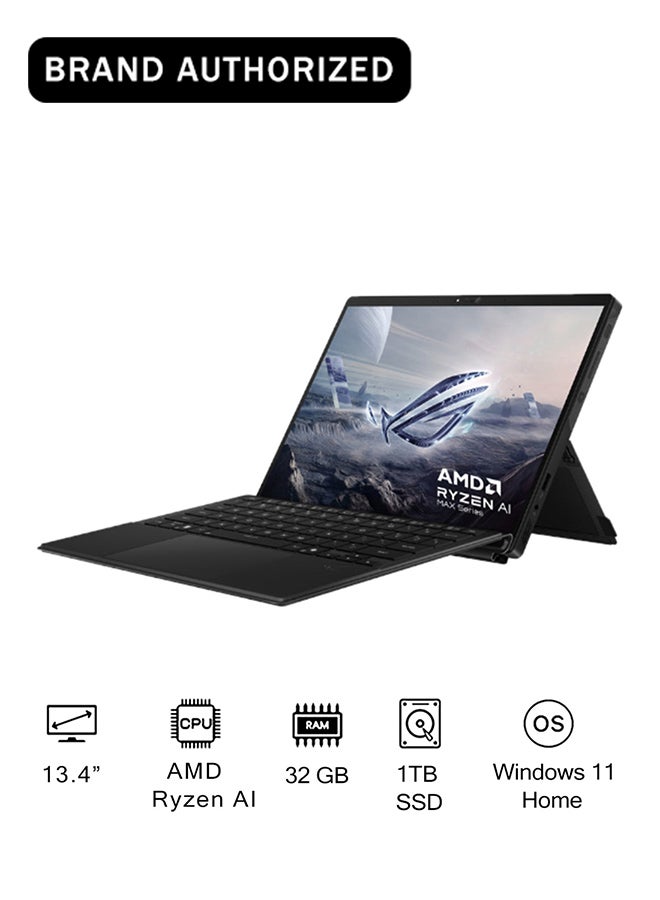 Compare ROG Flow Z13 Touchscreen Laptop With 13.4Inch Display, AMD Ryzen AI MAX+ 395 Processor32GB RAM1TB SSDAMD Radeon GraphicsWindows 11 Home EnglishArabic Off Black at KSA Price