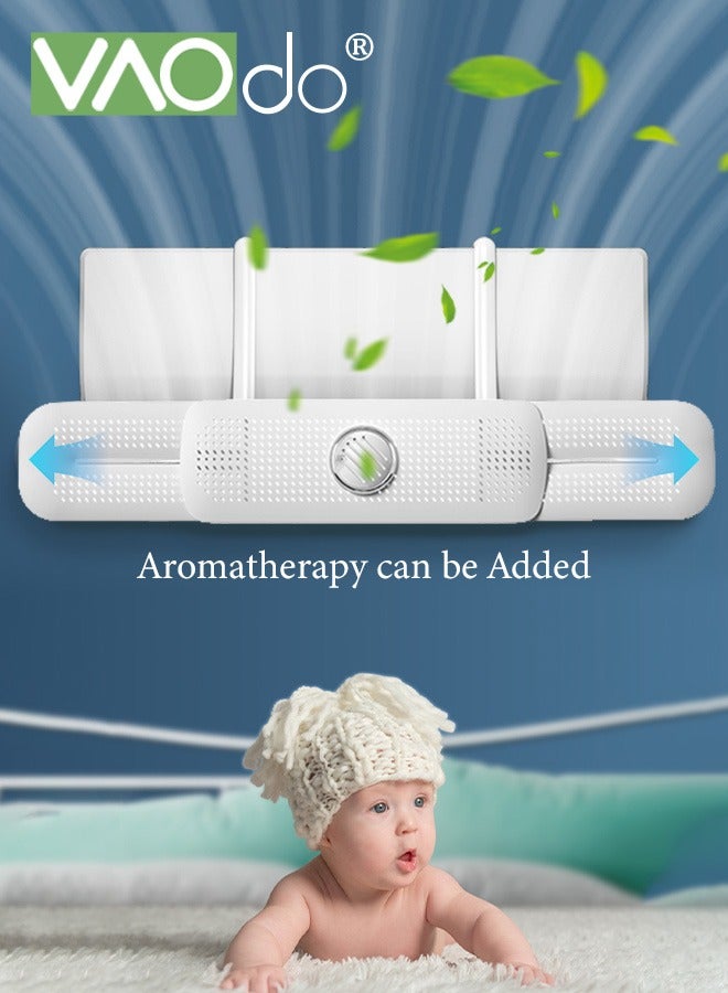 Compare Retractable Air Conditioner Air Deflector Matches 99% of Air Conditioner Models No Installation Required  Air Conditioner Deflector with Aromatherapy Box at KSA Price