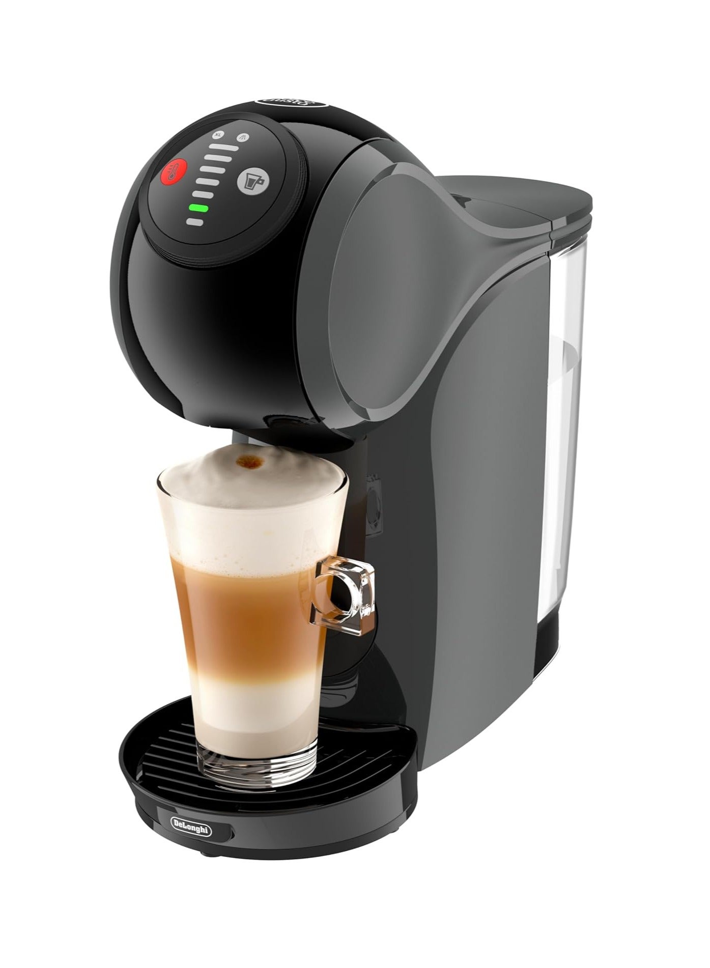 Compare Nescafe Dolce Gusto by DeLonghi Capsule Coffee Machine GENIO S Coffee Maker with 15 Bar Pressure Ideal for Espresso, Americano, Cappuccino, Latte, Macchiato & Many More Coffee Recipes EDG226.A 0.8 L 1600 W EDG226.A, Anthra at KSA Price