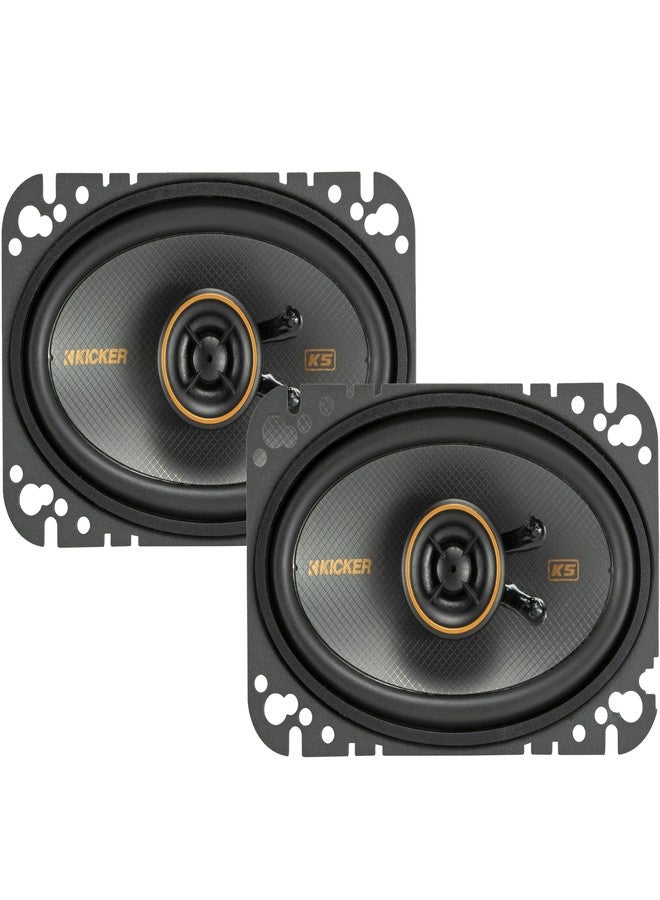 Kicker 51KSC4604 KS-Series 4x6 Coaxial Speakers…