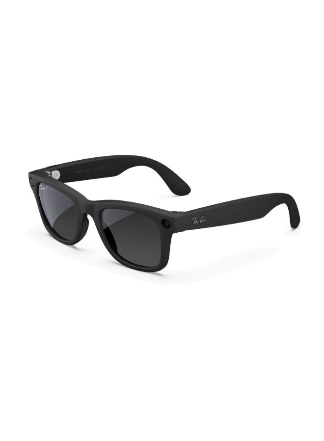 Compare RAYBAN Wayfarer Gen 2 Matte Black Frame Gradient Graphite Lens Large High bridge Matte Black Gradient Graphite at KSA Price