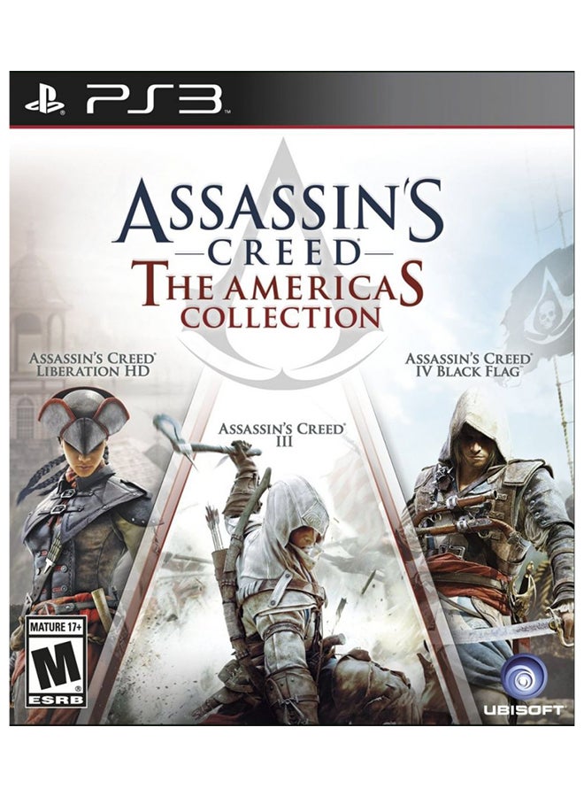 Compare Assassins Creed: The Americas Collection 2014 Region 1  PlayStation 3  Role Playing  playstation_3_ps3 at KSA Price