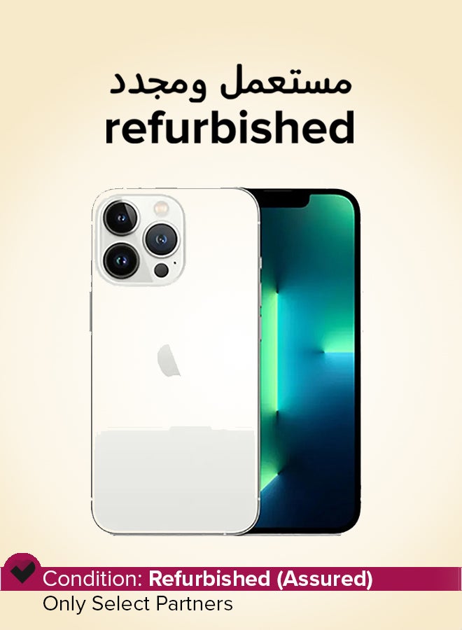 Compare Refurbished  iPhone 13 Pro 128GB Silver 5G With Facetime  International Version at KSA Price