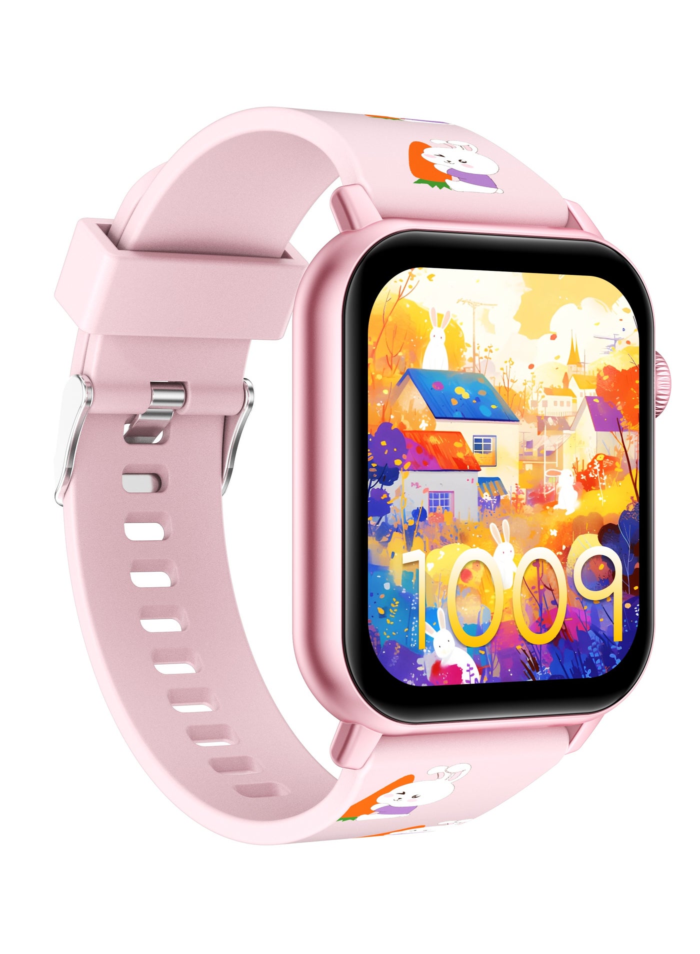 Compare Kids Smart Watch with Games & Camera | Best Gift for Boys & Girls | Easy Touch Screen | NEXORX KiddoTime Pink at KSA Price