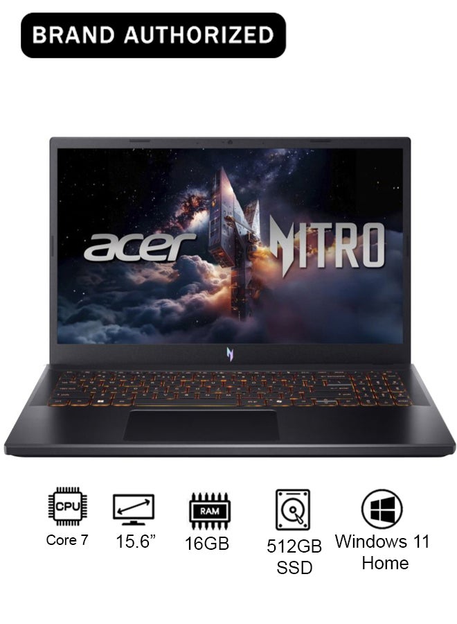 Compare Nitro V ANV15 Gaming Laptop 14th Gen Intel Core 7240H 10 Cores Upto 5.2GHz16GB DDR5 RAM512GB SSD Storage6GB NVIDIA®GeForce®RTX 3050 Graphics15.6 FHD IPS 165Hz DisplayW11WiFi6Amber Backlit KBThunderbolt 4 EnglishArabic Obsidian Black at KSA Price