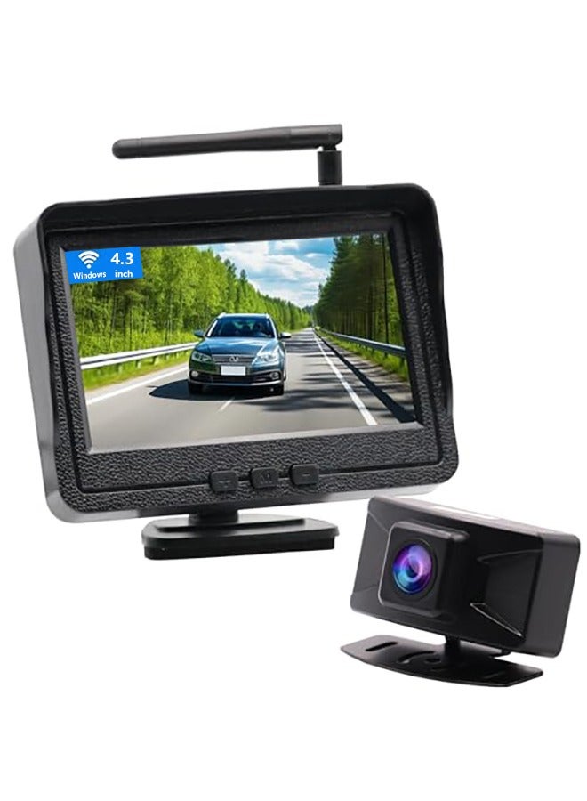Wireless HD 1080P Backup Camera System - Complete…
