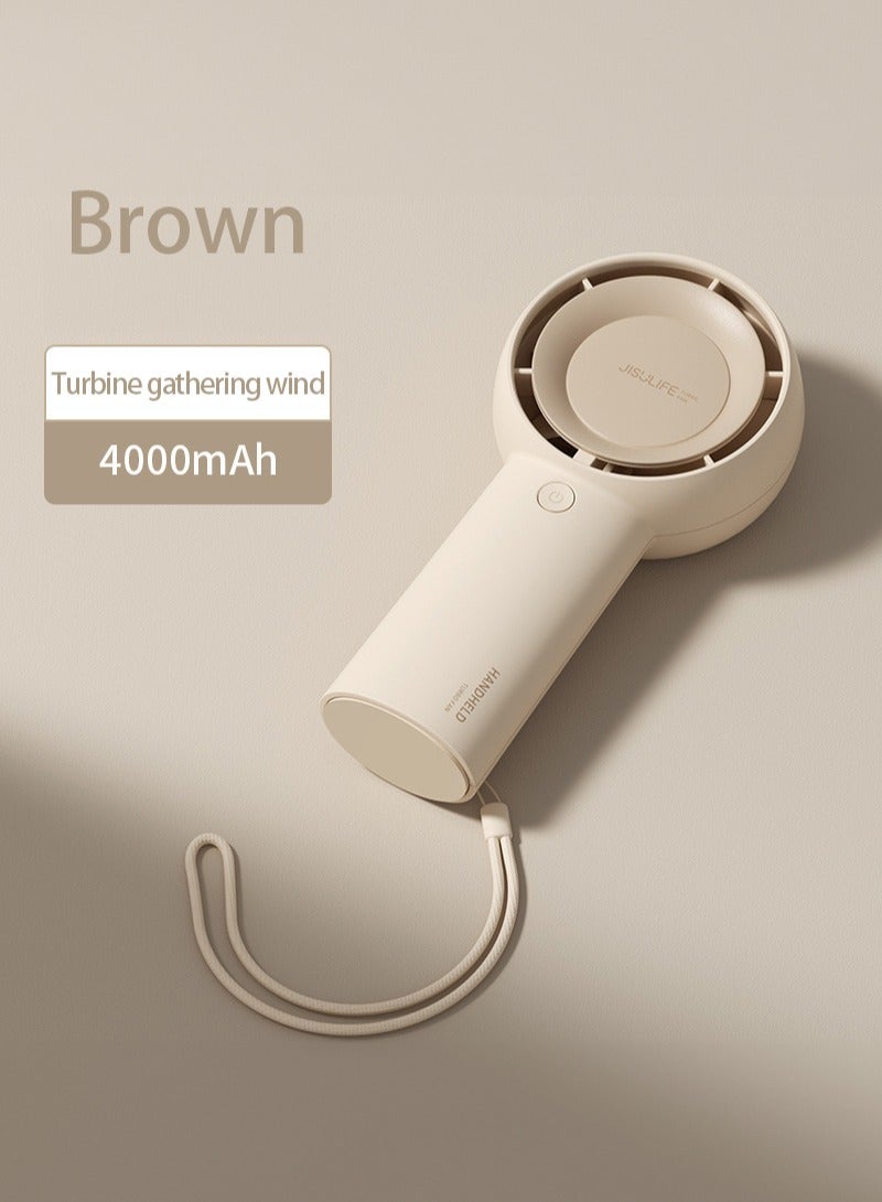 JISULIFE handheld turbo fan [16 hours maximum…